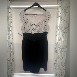 Women’s plus size 20W cap sleeve knee length dress and bolero jacket